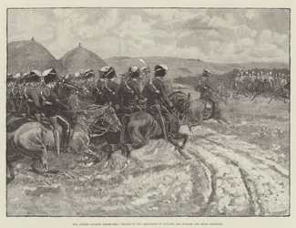 The Autumn Cavalry Manoeuvres, Charge of Two Squadrons of Cavalry, 20th Hussars and Royal Dragoons